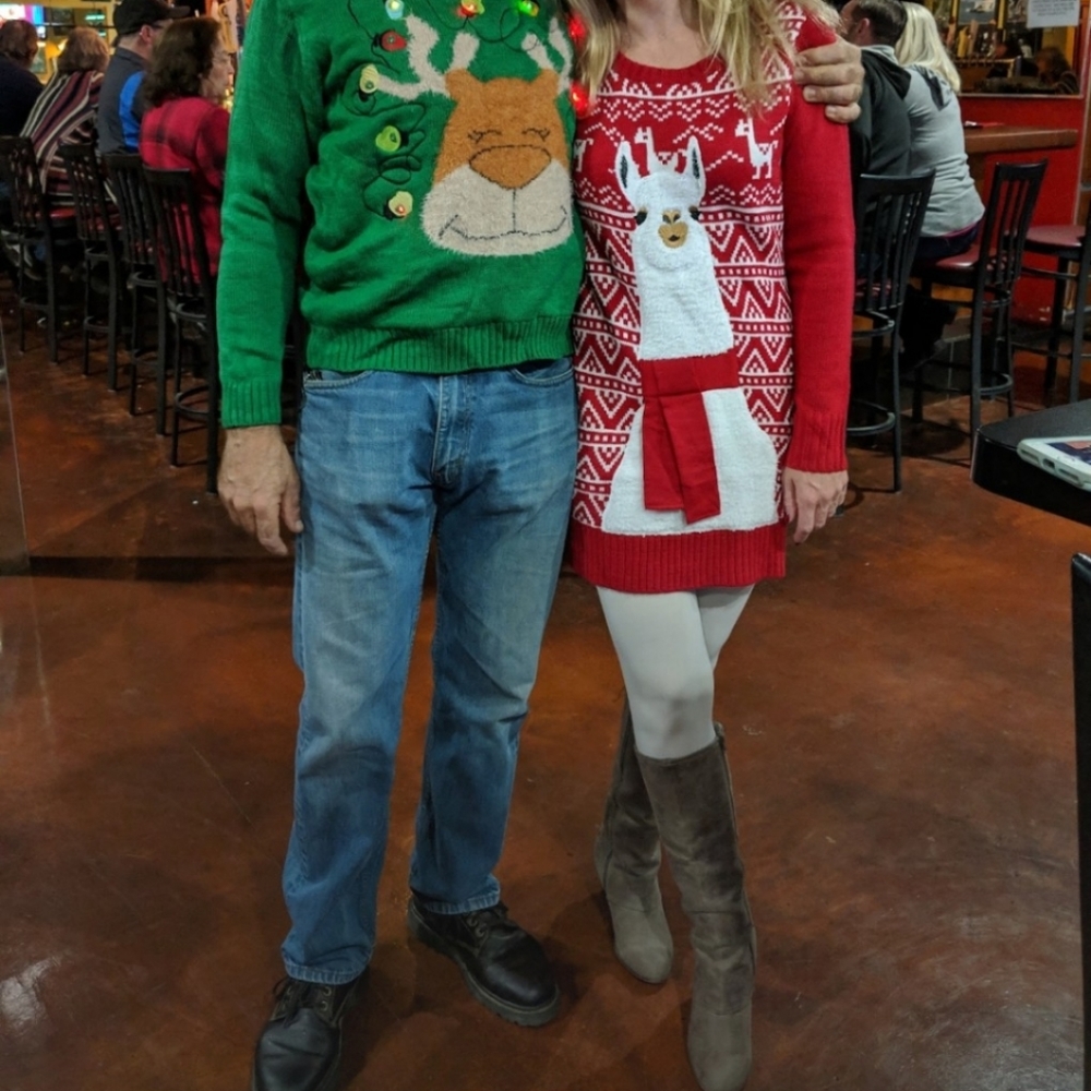 Cute ugly Christmas sweater